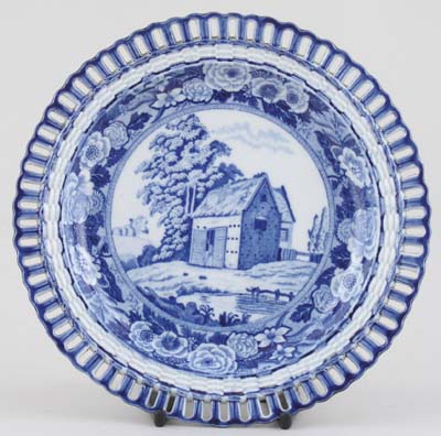 Plate Thatched Barn c1815